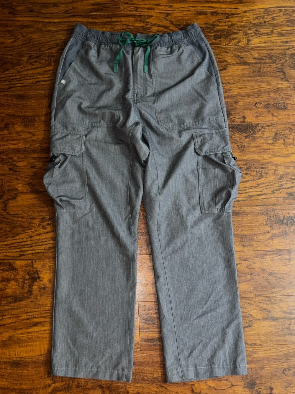 Figs Technical Collection Scrub Pants Men's Graphite Grey Cargo Nursing Bottoms